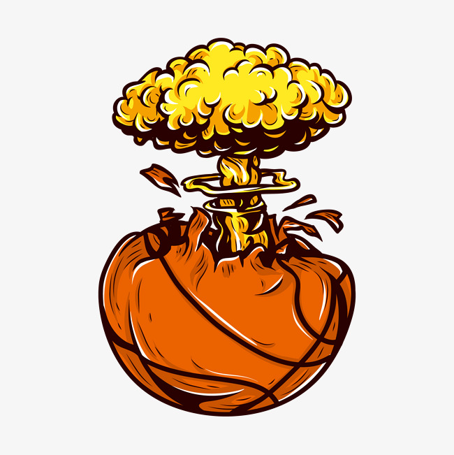 650x651 According Basketball Burst Cartoon Pictures, Cartoon, Basketball