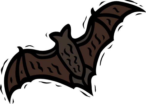 600x429 Cartoon Bat Clip Art