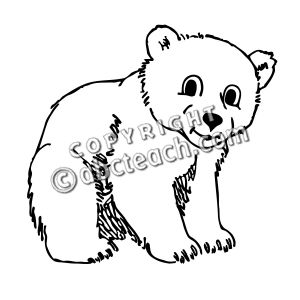 300x300 Bear Cub Clipart Snow Bear