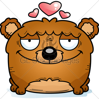 325x325 Cartoon Bear Cub Smiling Gl Stock Images