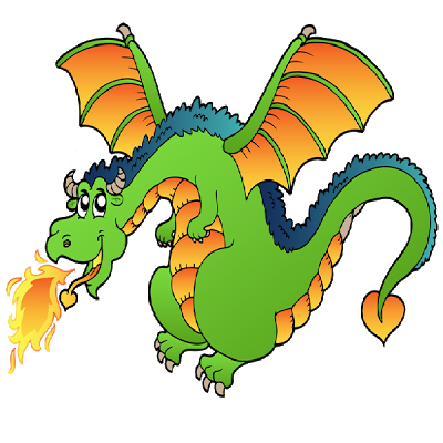 400x400 Cartoon Dragon Clipart