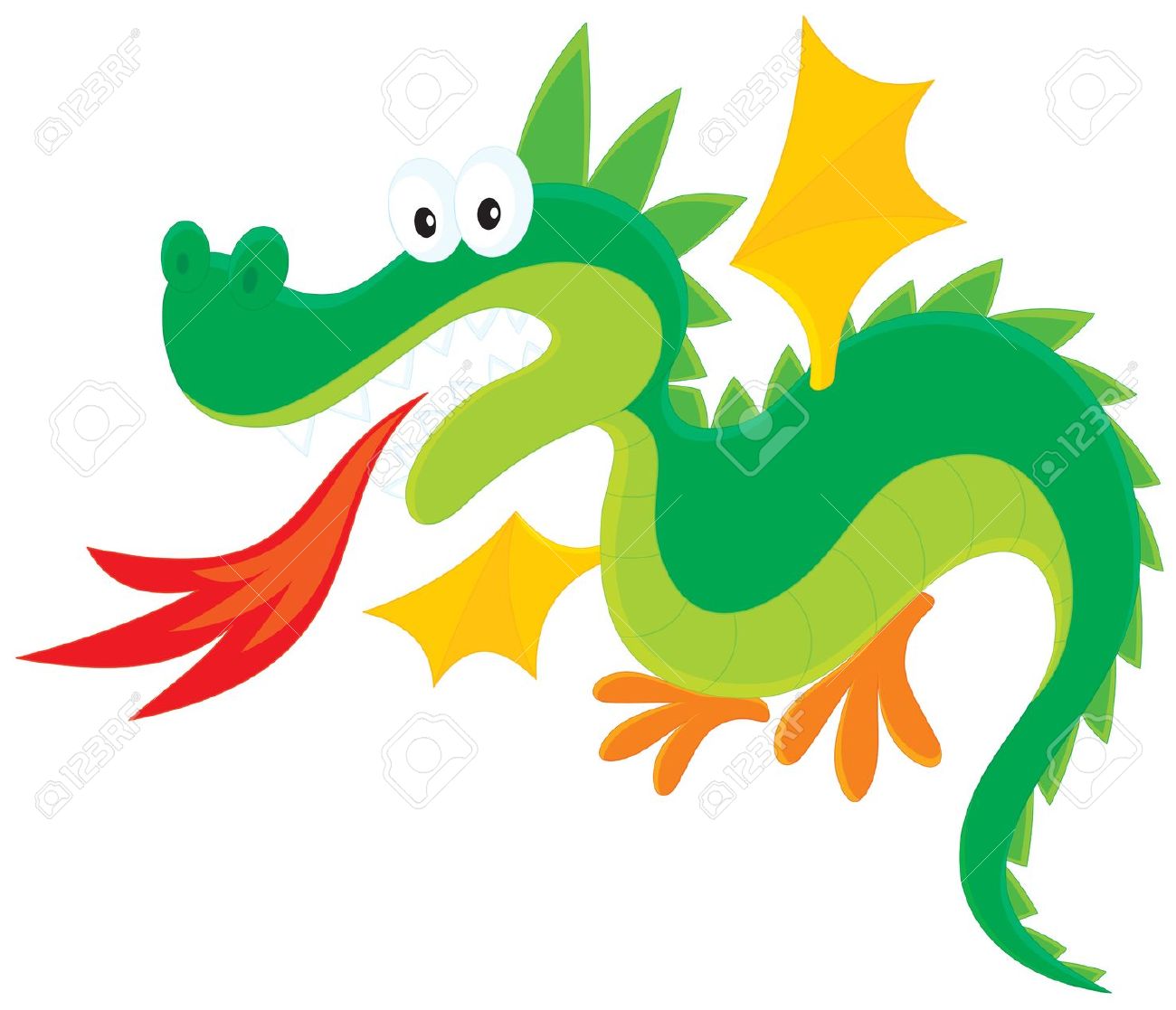 1300x1117 Fire Breathing Dragon Clipart