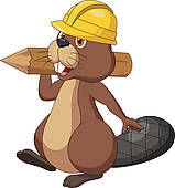 159x170 Beaver Clip Art
