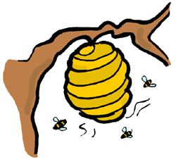 250x230 Hive Clipart