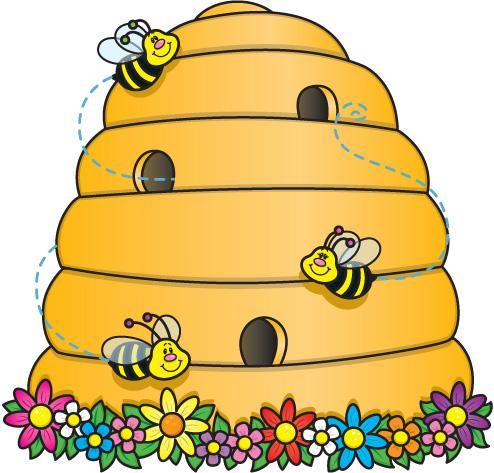 494x473 The Best Beehive Drawing Ideas Bees, Honey Bee