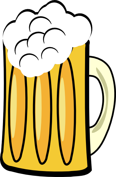 390x594 Beer Clip Art Free Vector 4vector