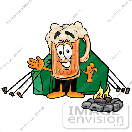 450x450 Clip Art Graphic Of A Frothy Mug Of Beer Or Soda Cartoon Character