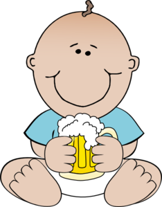 234x299 Beer Baby Clip Art
