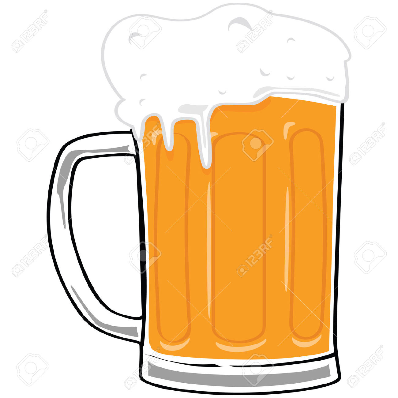 Cartoon Beer Mug Clipart Free download on ClipArtMag