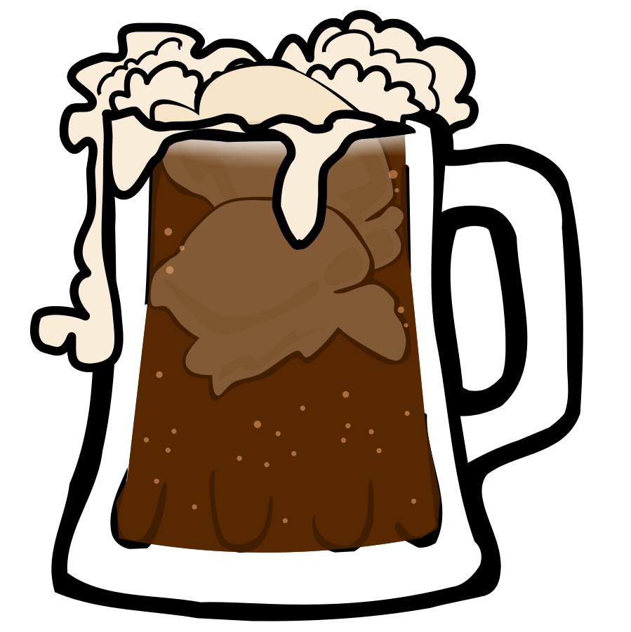 899x900 Root Beer Float Clip Art