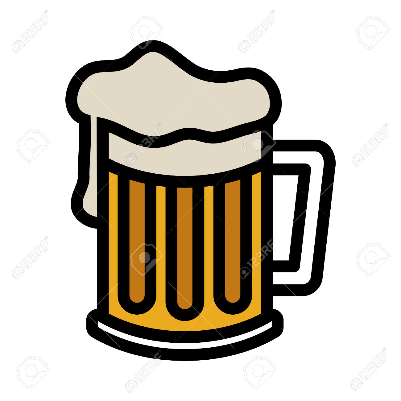 1300x1300 Vector Clipart Beer
