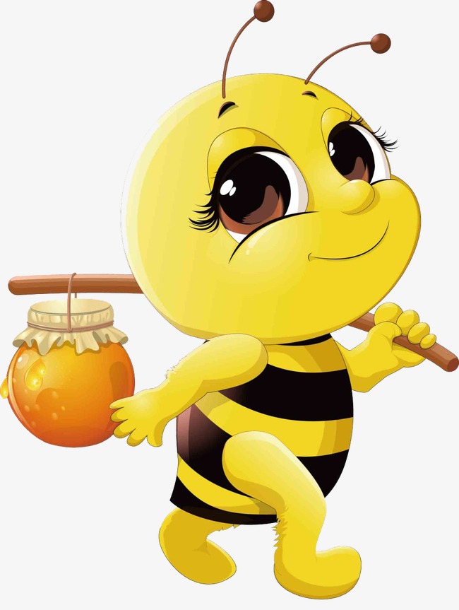 650x863 Pick Honey Bees, Cartoon, Honey, Bee Png Image For Free Download