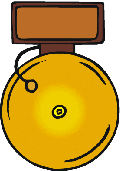 400x565 School Bell Clipart Clipartmonk