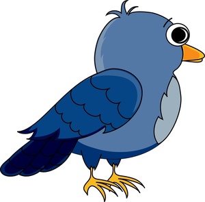 300x295 Bluebird Clipart Bird Sing