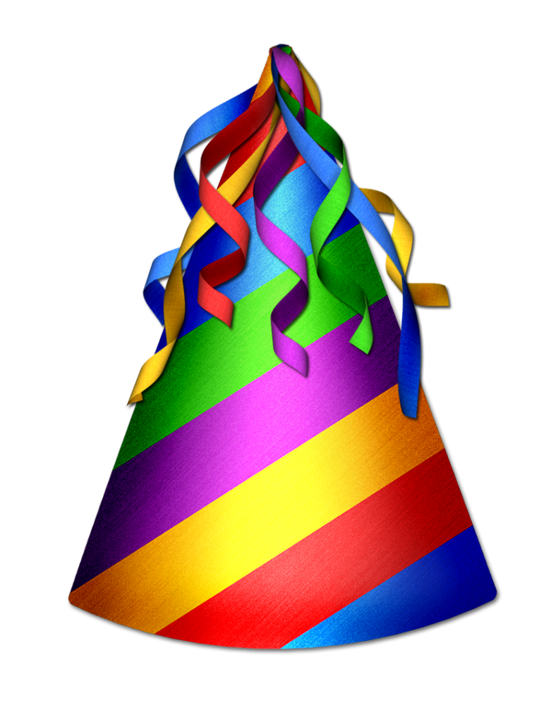 781x1024 Birthday Hat 3 Clipart