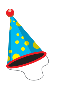 Cartoon Birthday Hat | Free download on ClipArtMag