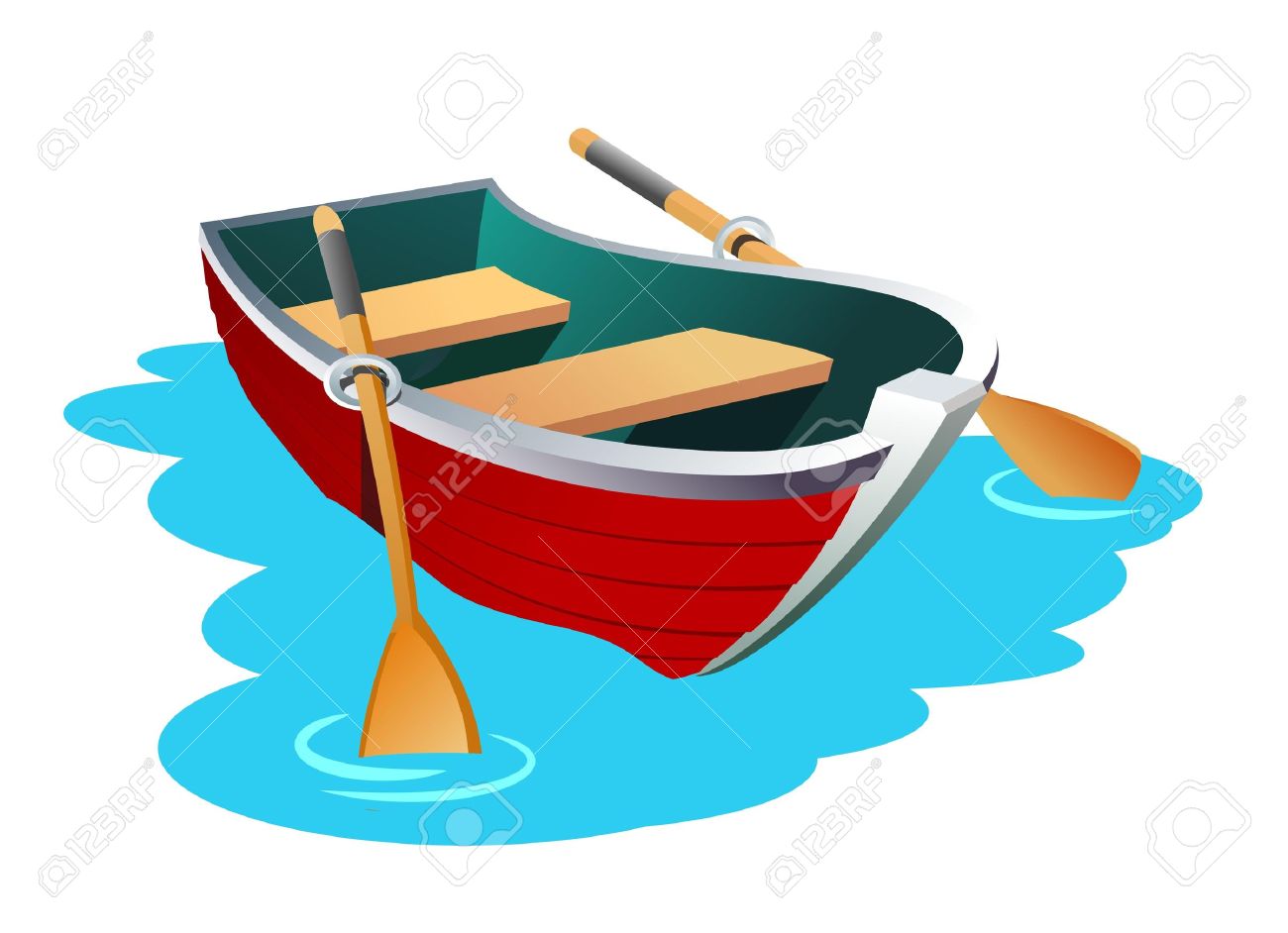 1300x942 Canoe Clipart Rowing Boat