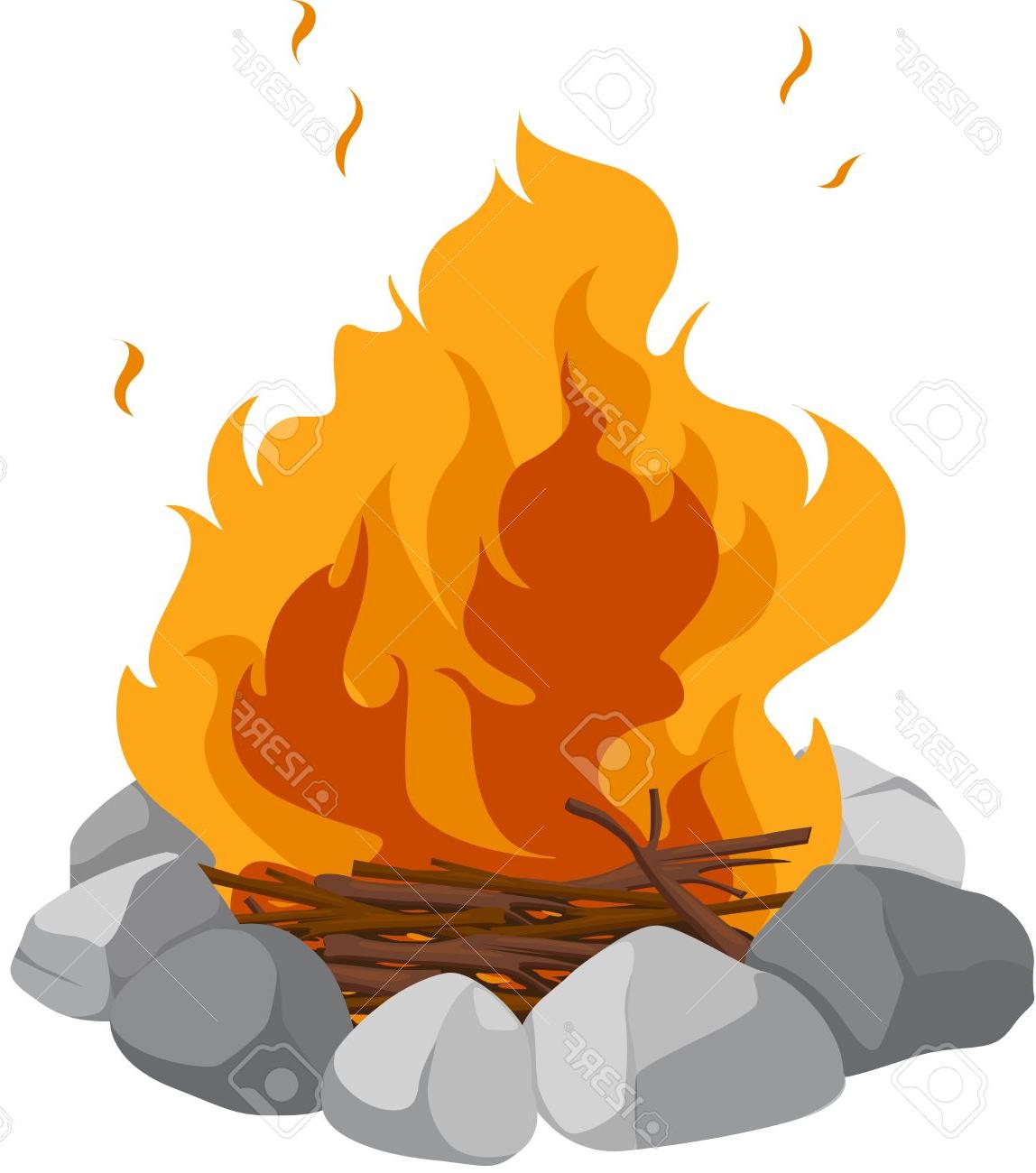 1148x1300 Best 15 Isolated Campfire On White Background Stock Vector Fire