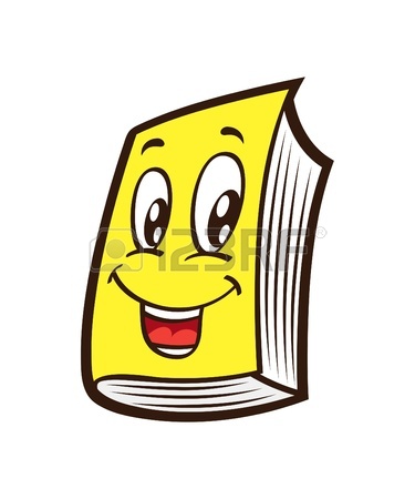 375x450 Book Cartoon Pointing With His Finger Royalty Free Cliparts