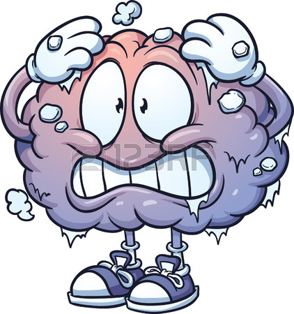 422x450 Brain Freeze Clip Art Royalty Free Cliparts, Vectors, And Stock