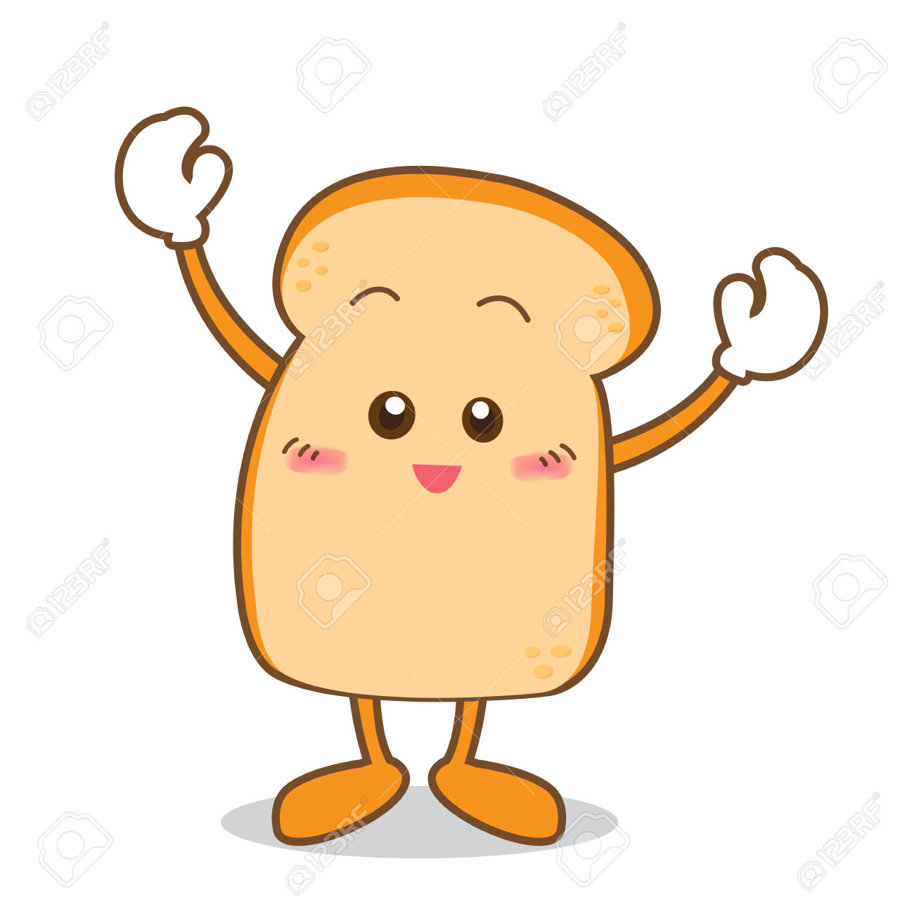 1300x1300 Bread Clipart Cute