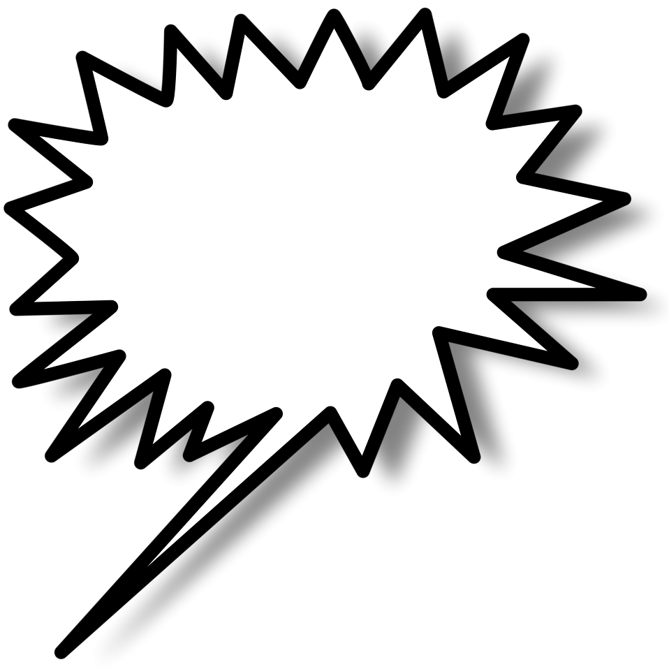 958x958 Speech Bubble Free Stock Photo Illustration Of A Blank Cartoon