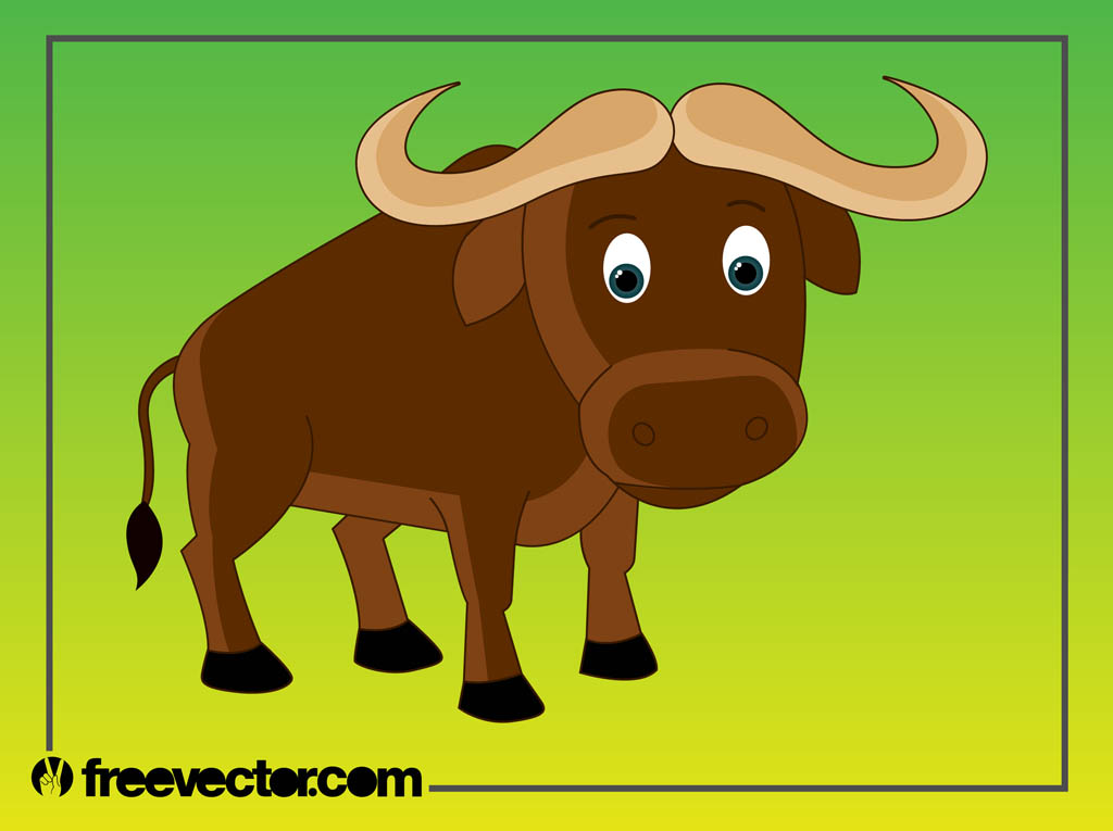 1024x765 Cartoon Buffalo Vector Art Amp Graphics