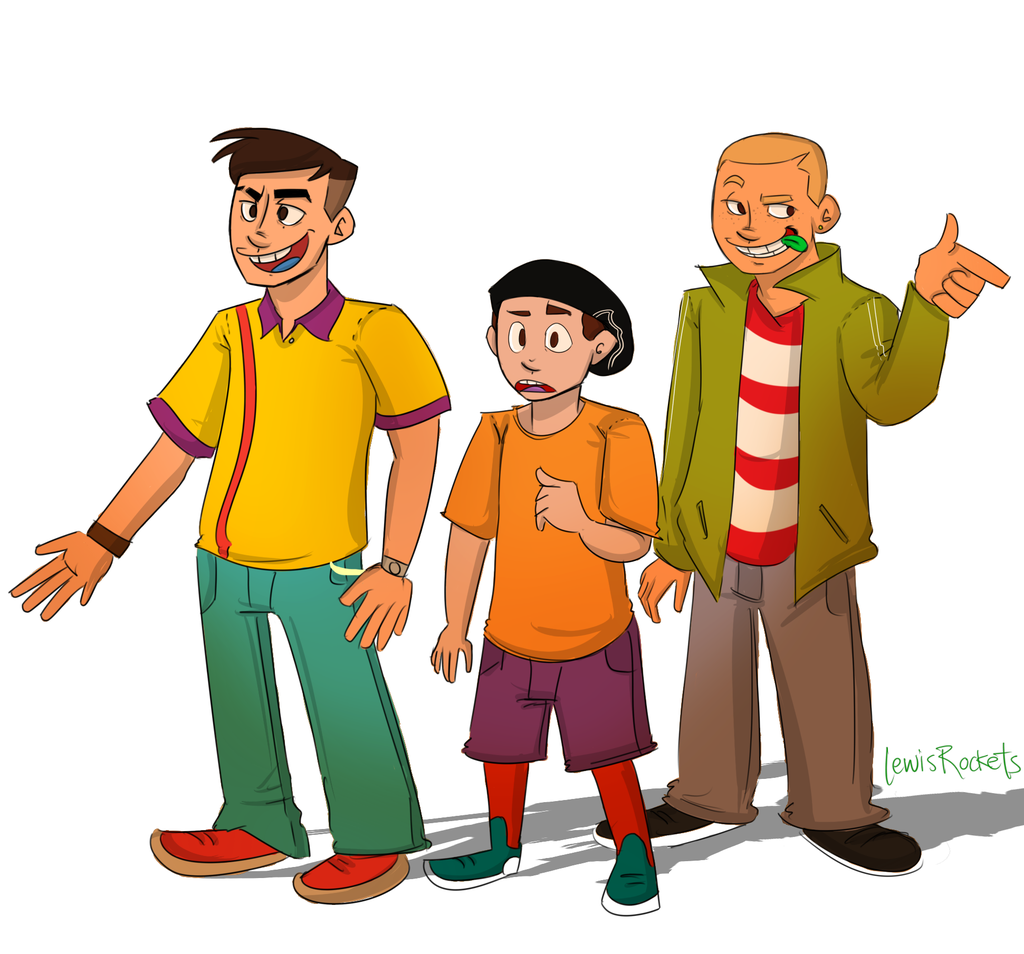 1024x954 Bully Jim, Pete And Gary (Eene) By Lewisrockets