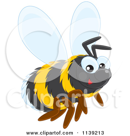 Cartoon Bumble Bee Clipart