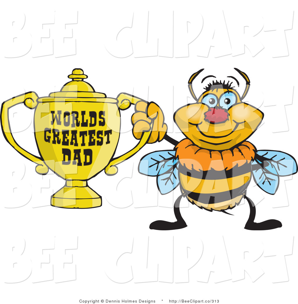 1024x1044 Cartoon Vector Cliprt Of Yellow Bumble Bee Character Holding