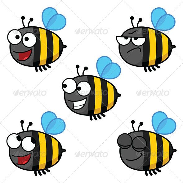 590x590 The Best Cartoon Bee Ideas Bumble Bee Cartoon