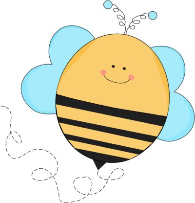 400x415 Blue Bumble Bee Clipart, Free Blue Bumble Bee Clipart