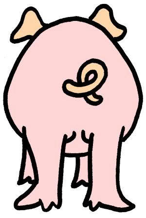 300x448 Butt Clipart