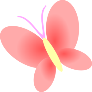 300x300 Free Cartoon Butterfly Clipart