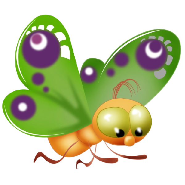 600x600 Butterfly Clipart Funny