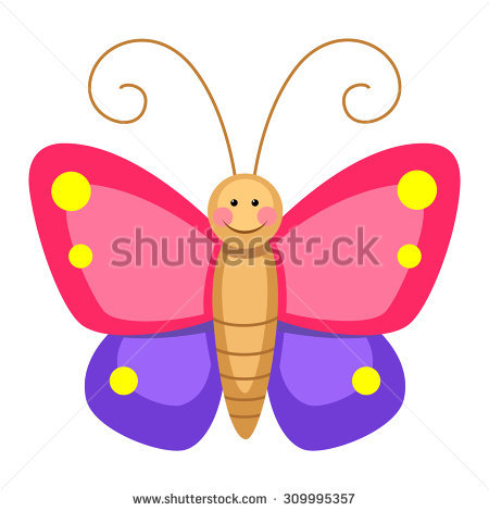 450x470 Cartoon Butterfly Images Clipart