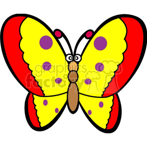 300x300 Cartoon Animals Clipart Butterfly