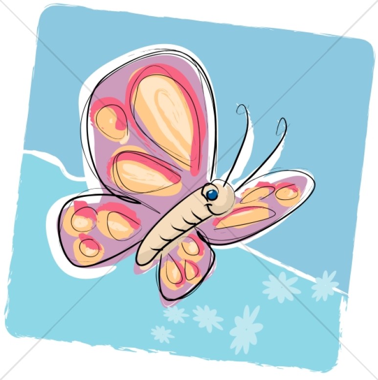773x776 Smiling Cartoon Butterfly Butterfly Clipart