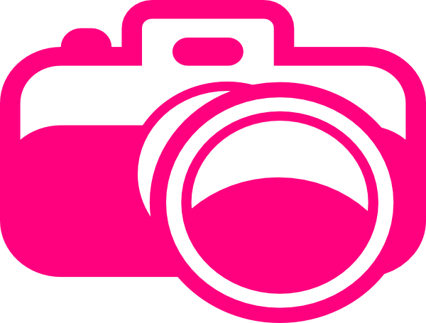 600x455 Pink Camera Clip Art