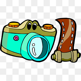 260x260 Cartoon Camera, Video Camera, Cartoon, Expression Png Image