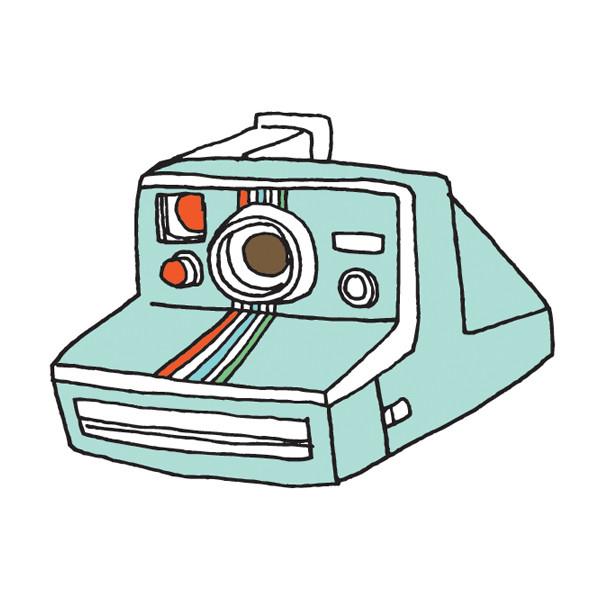 600x600 Drawn Camera Cartoon Camera