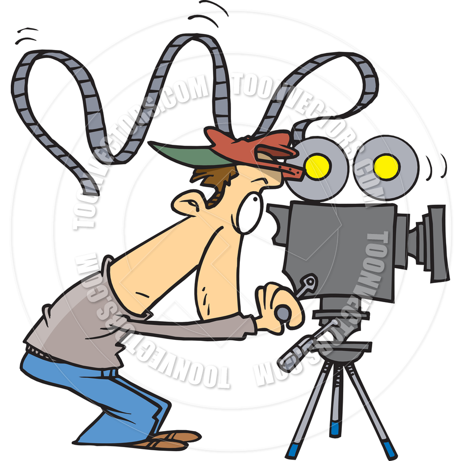 940x940 Camera Operator Clipart