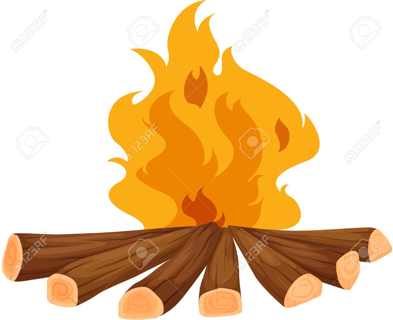 1300x1059 Campfire Clipart Wood Fire