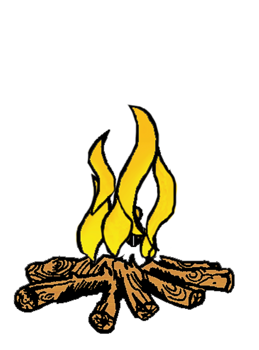 888x1200 Best Cartoon Campfire