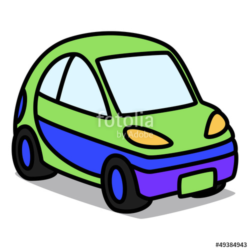 500x500 Cartoon Car 53 Compact Car Stock Image And Royalty Free Vector