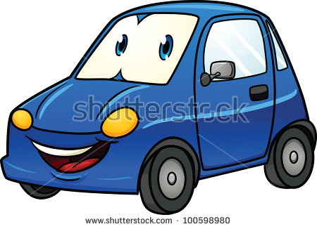 450x326 Car Trip Clipart Cartoon Blue Car