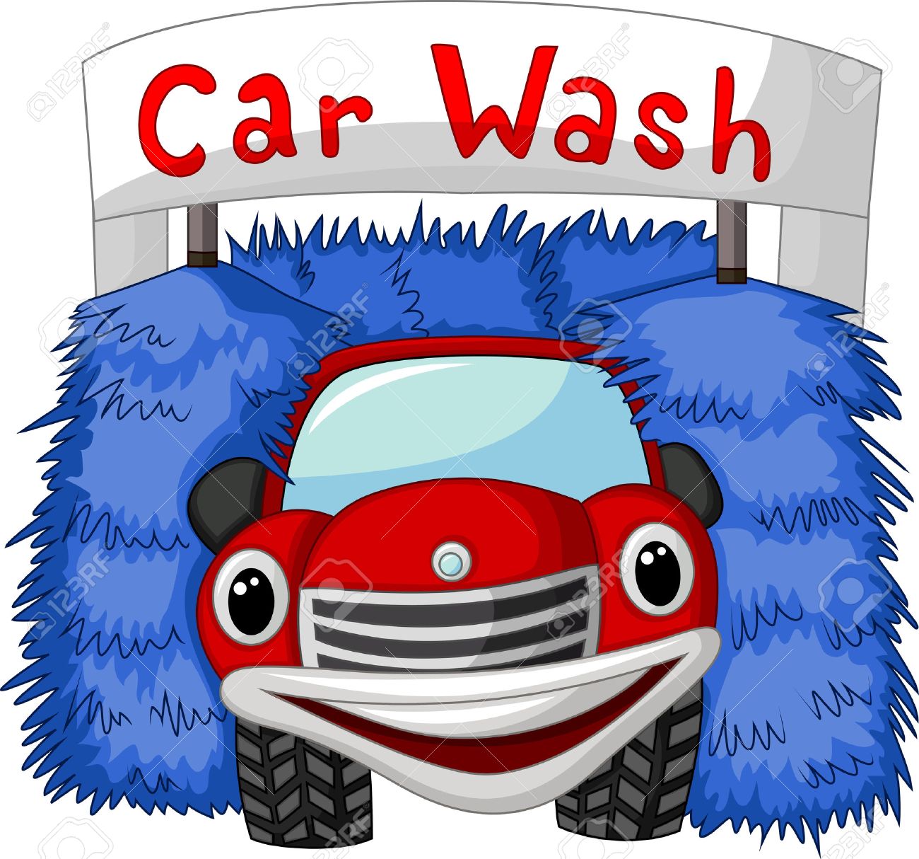 1300x1214 Car Wash Pictures Cartoon