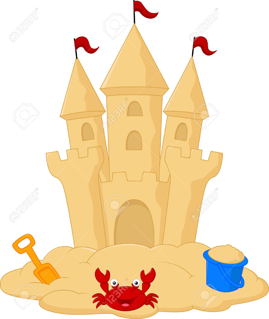 1098x1300 Season Clipart Sand Castle