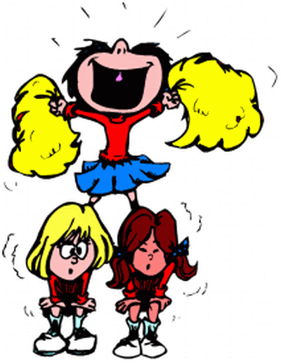 400x518 Illustration Of Cheerleader Clipart Clipartmonk