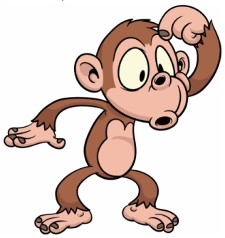 316x334 Chimpanzee Clipart Animated